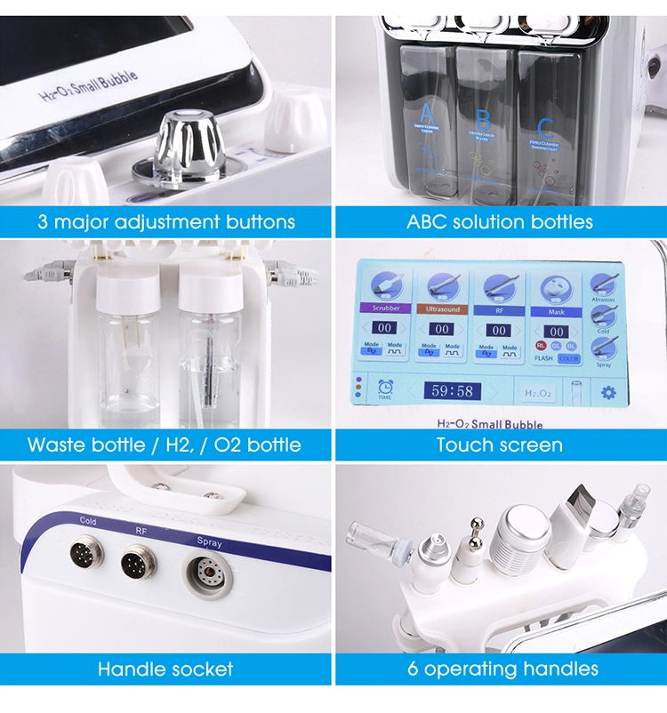 Aqua Peeling Hydra Water Oxygen Microdermabrasion Facial Treatment Beauty Equipment Hydro Skin Scrubber Dermabrasion Chinese Hydrafacial Machine