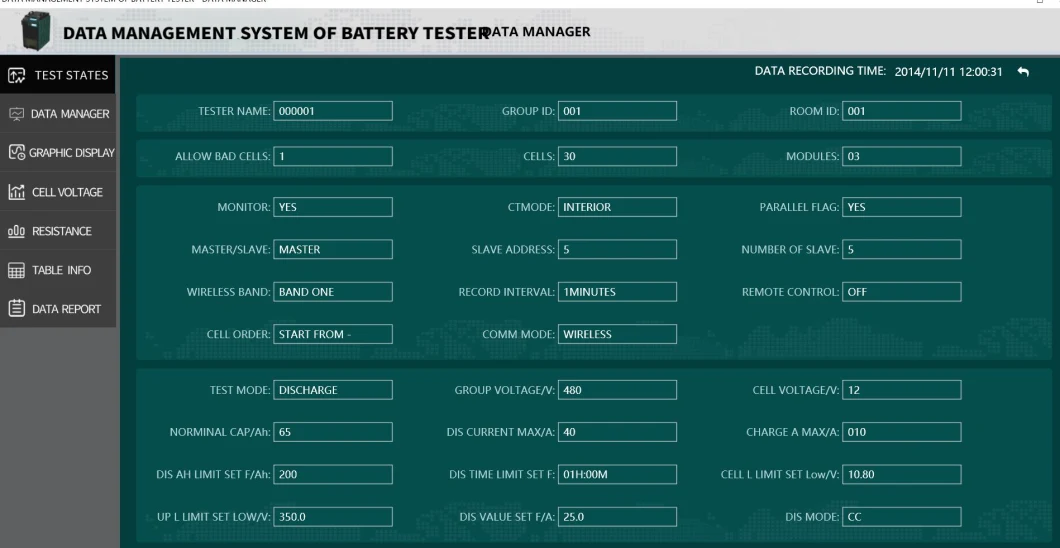 Lithium Battery Discharger DC Load Bank Battery Load Bank Battery Discharge Tester for Checking Battery Real Capacity Battery Test Equipment Battery Analyzer