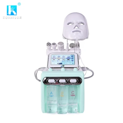 Instrumento de beleza para cuidados com a pele Hydrafacial Water Aqua Peel 7 em 1 Facial Micro Dermoabrasão Hydrofacial H2O2 Hydra Peeling Máquina de Microdermoabrasão