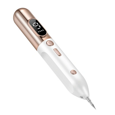 Caneta Laser Mole Pen Sardas, Remoção de Manchas, 9 Engrenagens com Luz