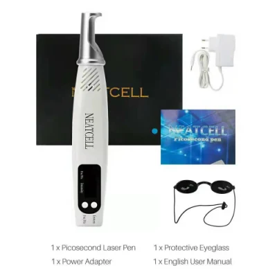 Caneta laser de picossegundo para uso doméstico para remoção de tatuagens Remoção de manchas solares Remoção de verrugas