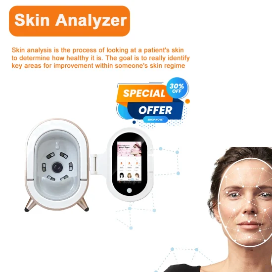 Scanner de espelho analisador de pele facial Face Visia 7 Analysis Machine